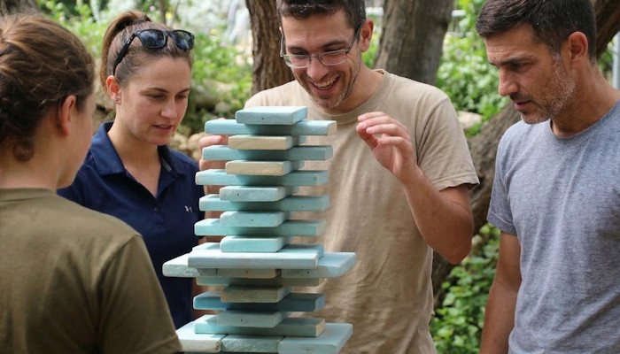 סדנת גיבוש לחיילים בסגנון ODT